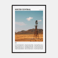 South Central Travel Color Poster