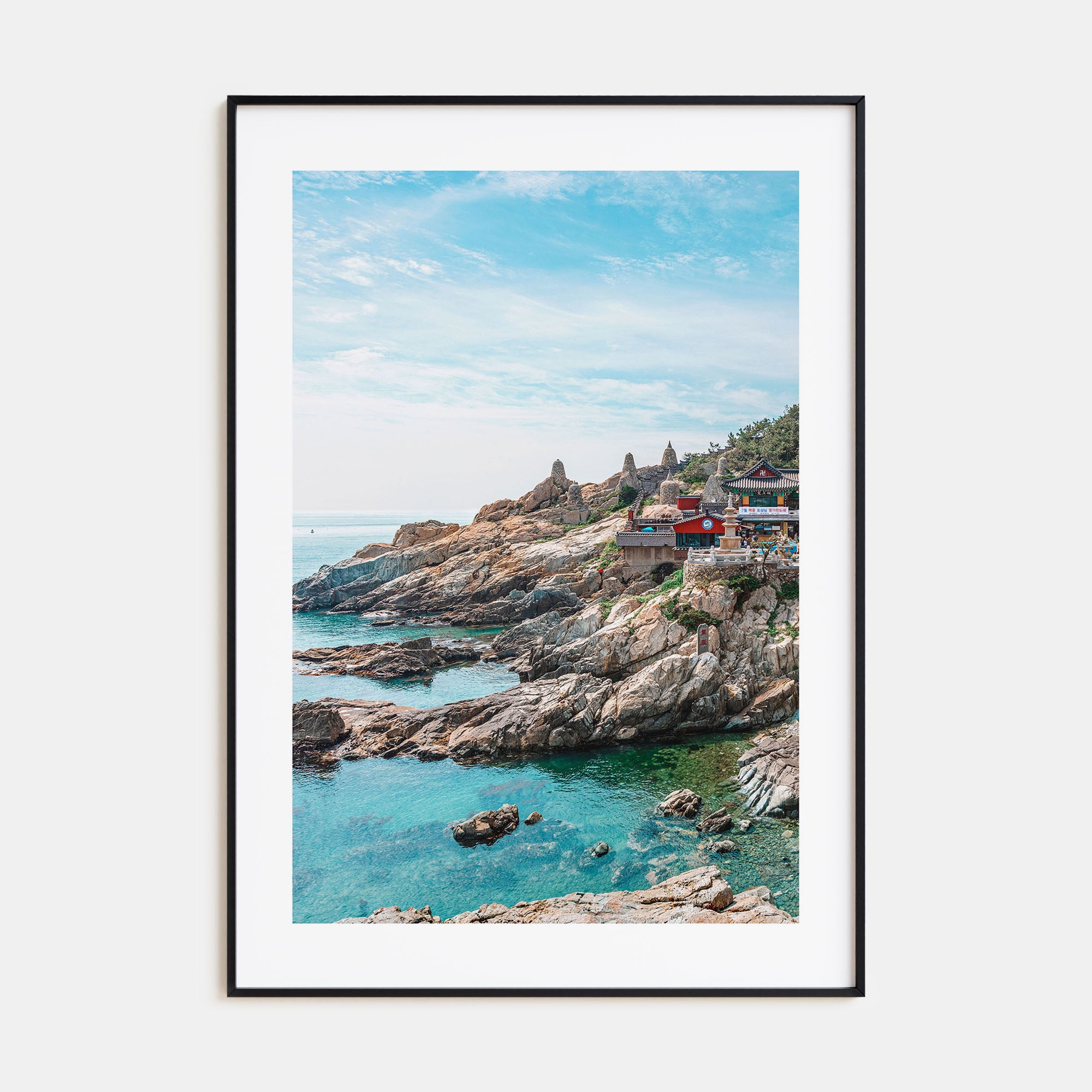 South Korea Photo Color Poster