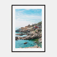 South Korea Photo Color Poster