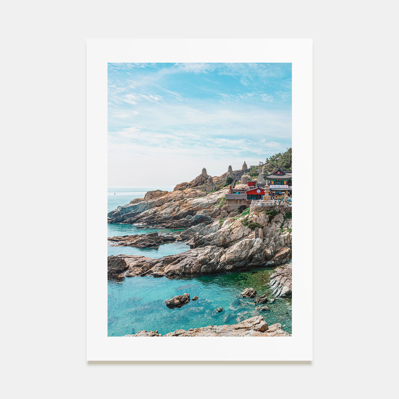 South Korea Photo Color Poster