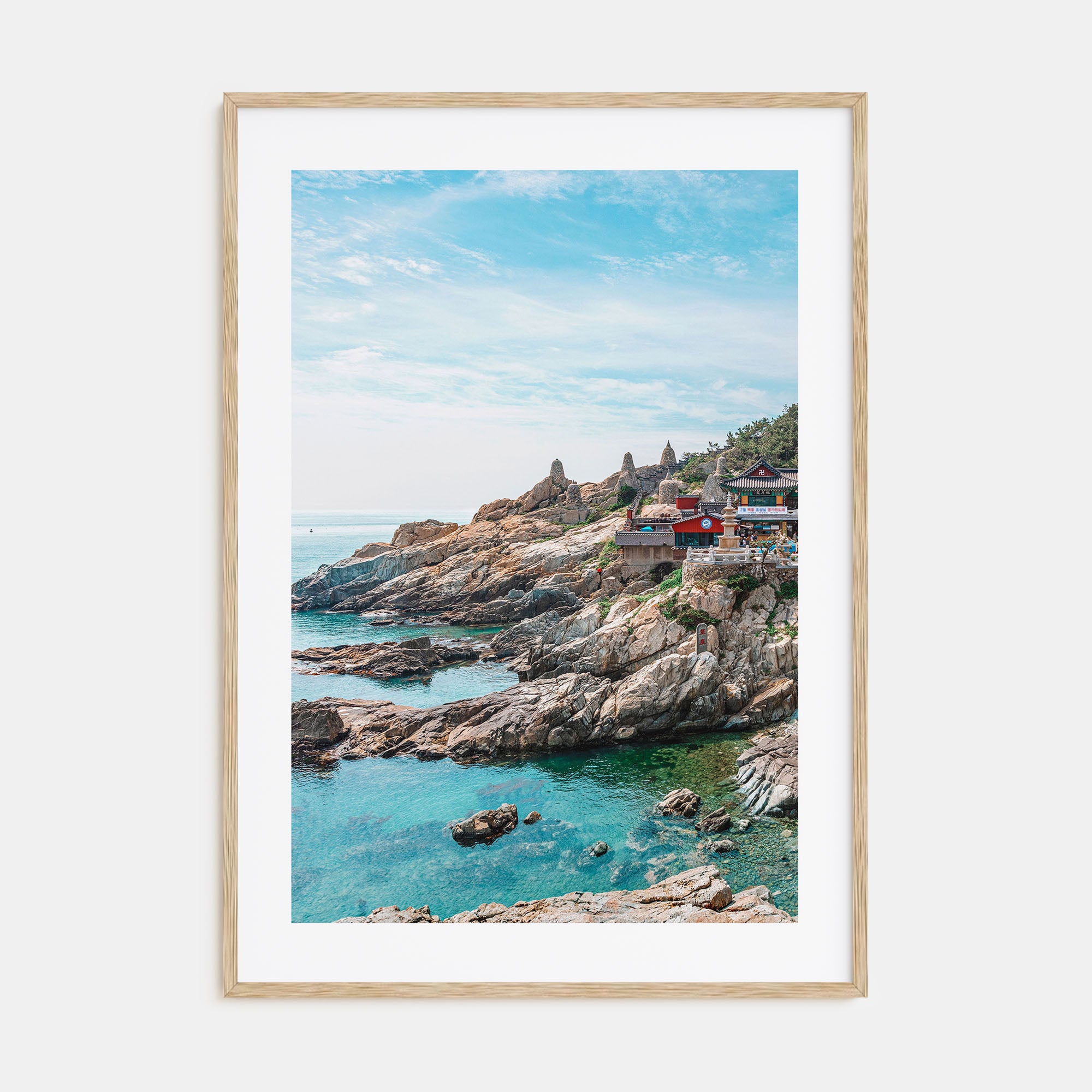 South Korea Photo Color Poster