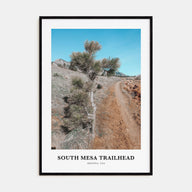 South Mesa Trailhead Portrait Color Poster