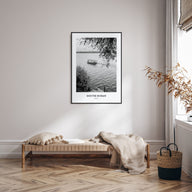 South Sudan Portrait B&W Poster