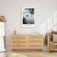 South Sudan Portrait B&W Poster