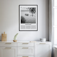 South Sudan Travel B&W Poster