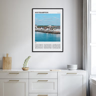 Southampton, England Travel Color Poster