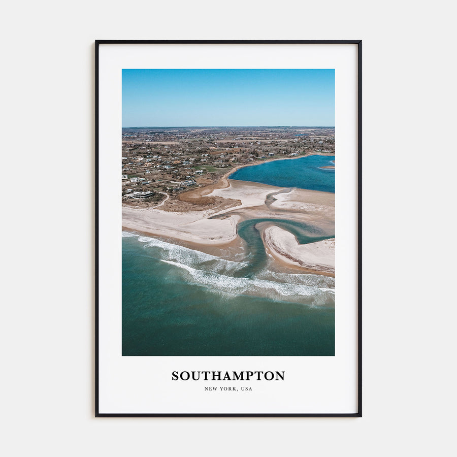 Southampton, New York Portrait Color Poster