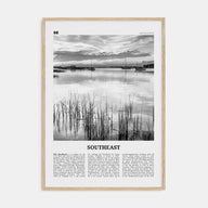 Southeast Travel B&W Poster