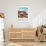 Southern California Travel Color Poster