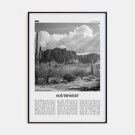 Southwest Travel B&W Poster