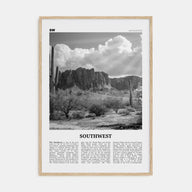 Southwest Travel B&W Poster