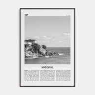 Sozopol Travel B&W Poster
