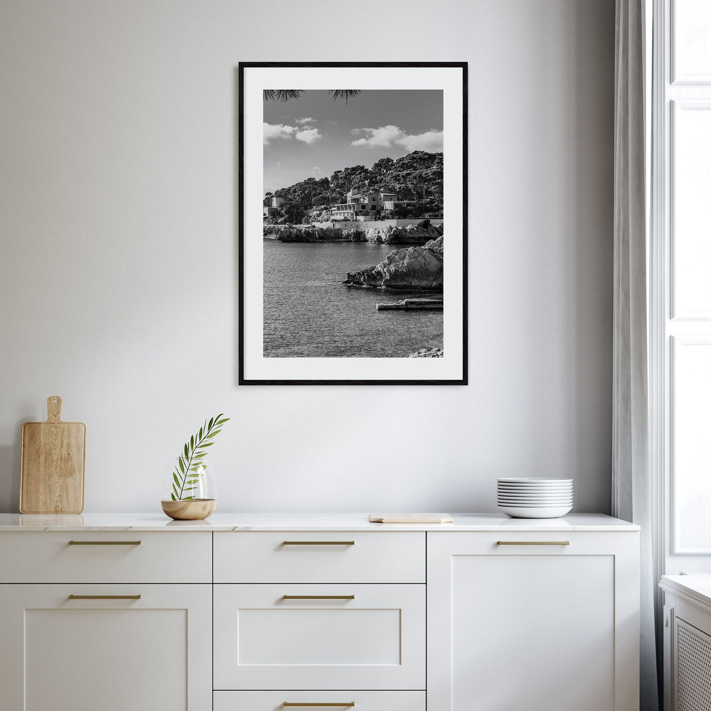 Spain Photo B&W Poster