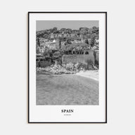 Spain Portrait B&W No 2 Poster