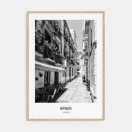Spain Portrait B&W No 3 Poster