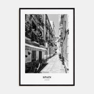 Spain Portrait B&W No 3 Poster