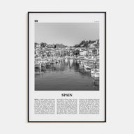 Spain Travel B&W No 2 Poster