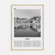 Spain Travel B&W No 2 Poster