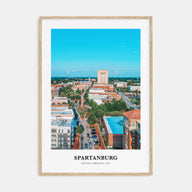 Spartanburg Portrait Color Poster