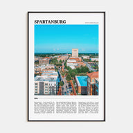 Spartanburg Travel Color Poster
