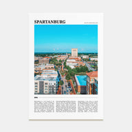 Spartanburg Travel Color Poster