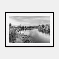 Spokane Landscape B&W Poster