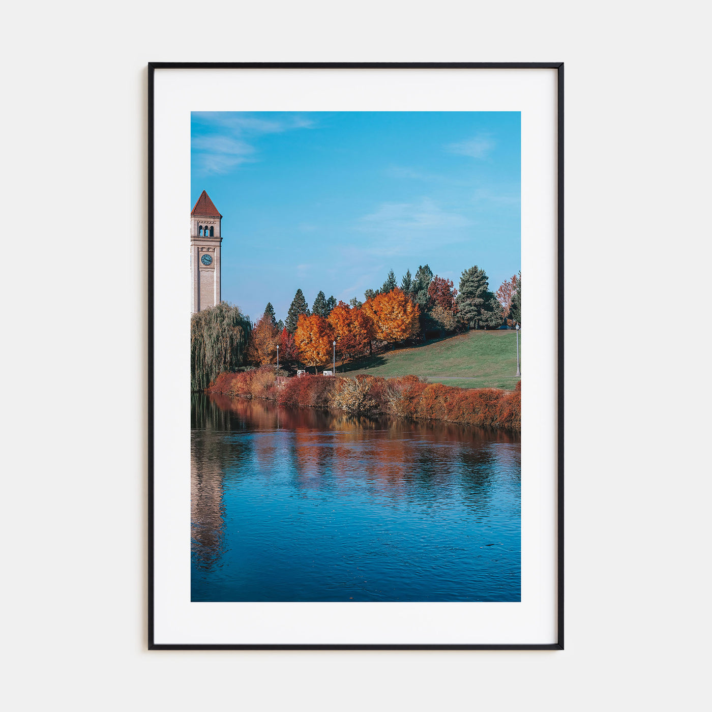 Spokane Photo Color Poster