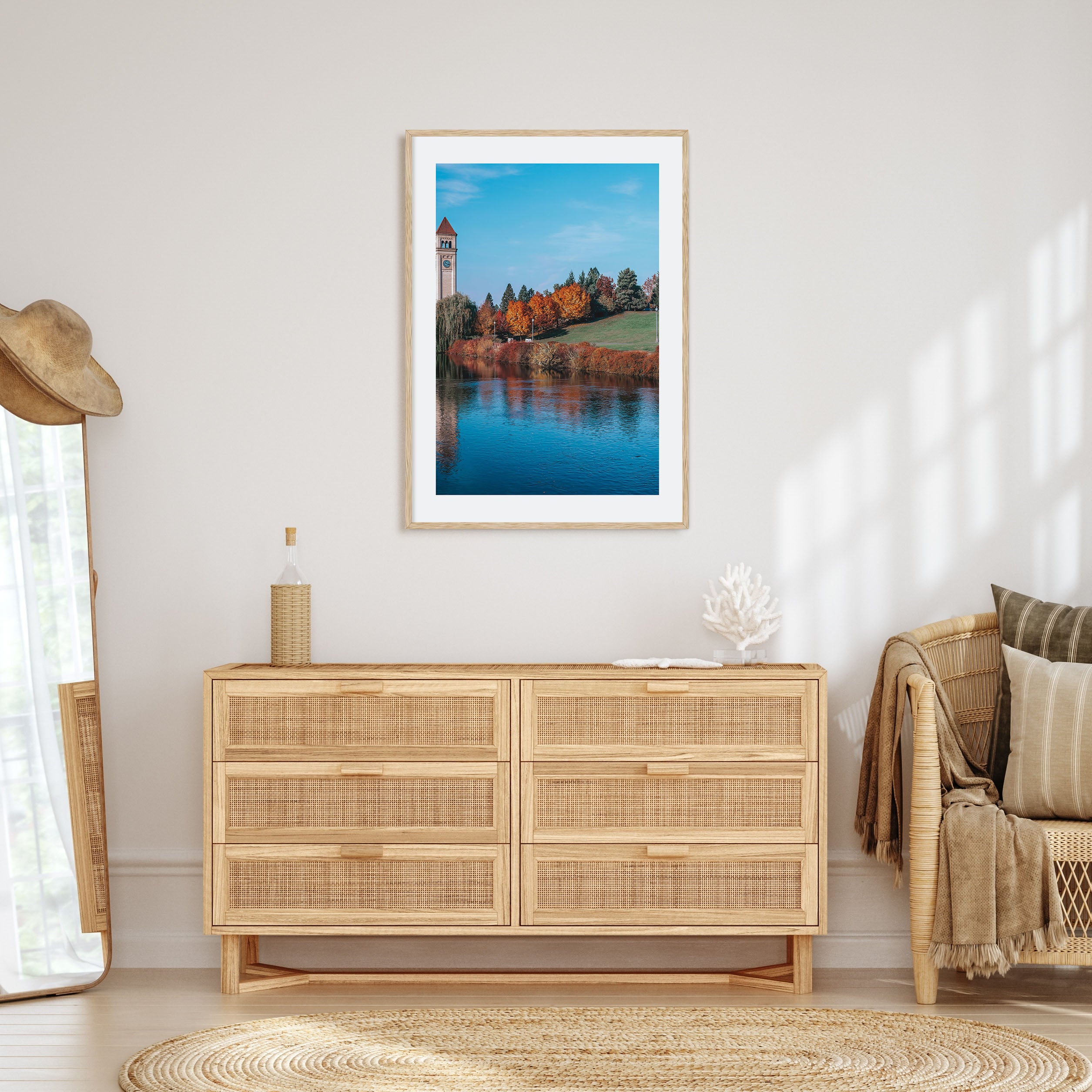 Spokane Photo Color Poster