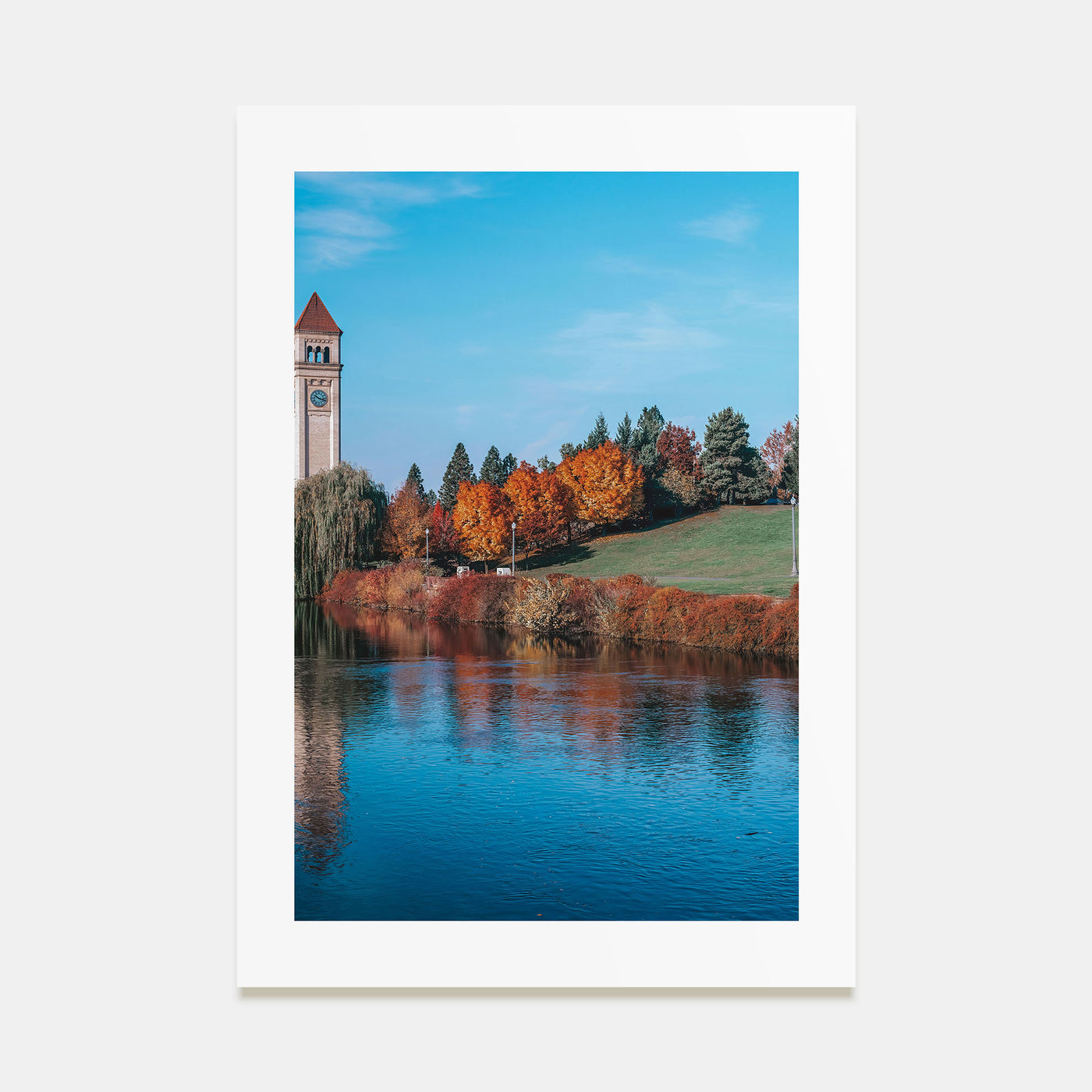 Spokane Photo Color Poster