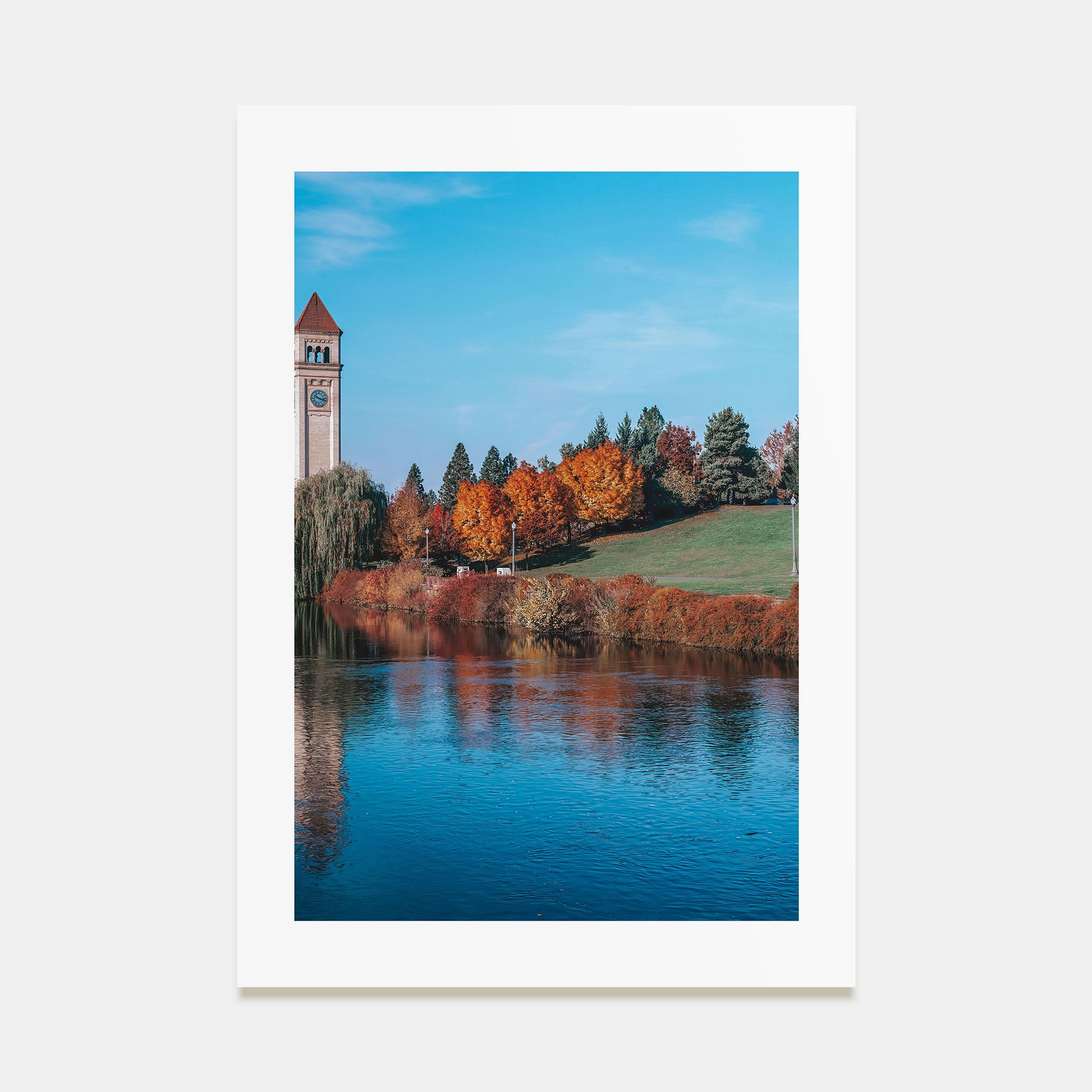 Spokane Photo Color Poster