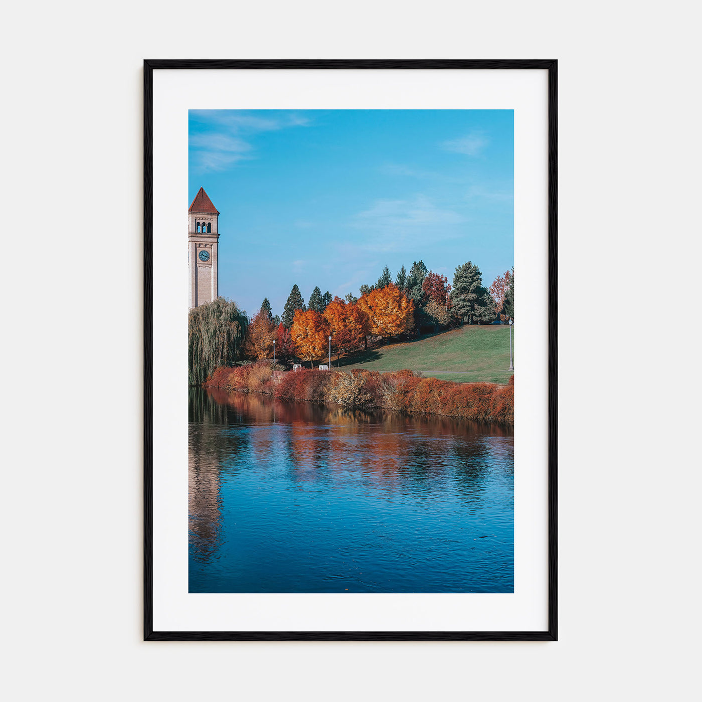 Spokane Photo Color Poster