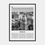Spokane Travel B&W No 1 Poster