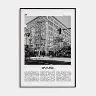 Spokane Travel B&W No 2 Poster