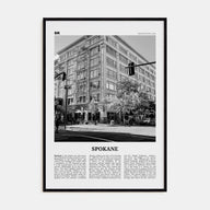 Spokane Travel B&W No 2 Poster