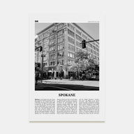 Spokane Travel B&W No 2 Poster