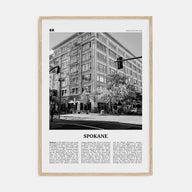 Spokane Travel B&W No 2 Poster