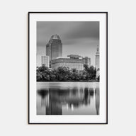 Springfield, Massachusetts Photo B&W Poster