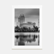 Springfield, Massachusetts Photo B&W Poster