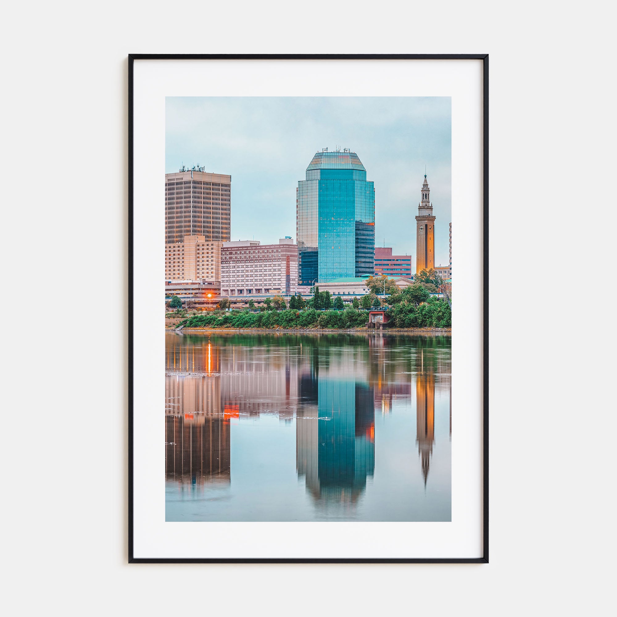 Springfield, Massachusetts Photo Color Poster