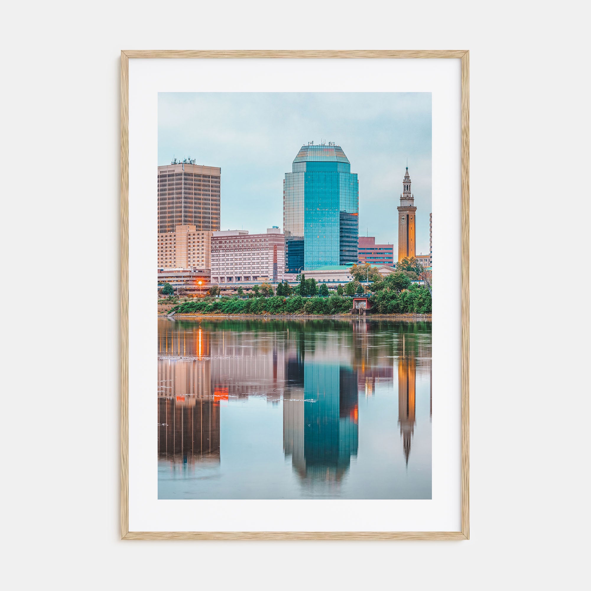Springfield, Massachusetts Photo Color Poster