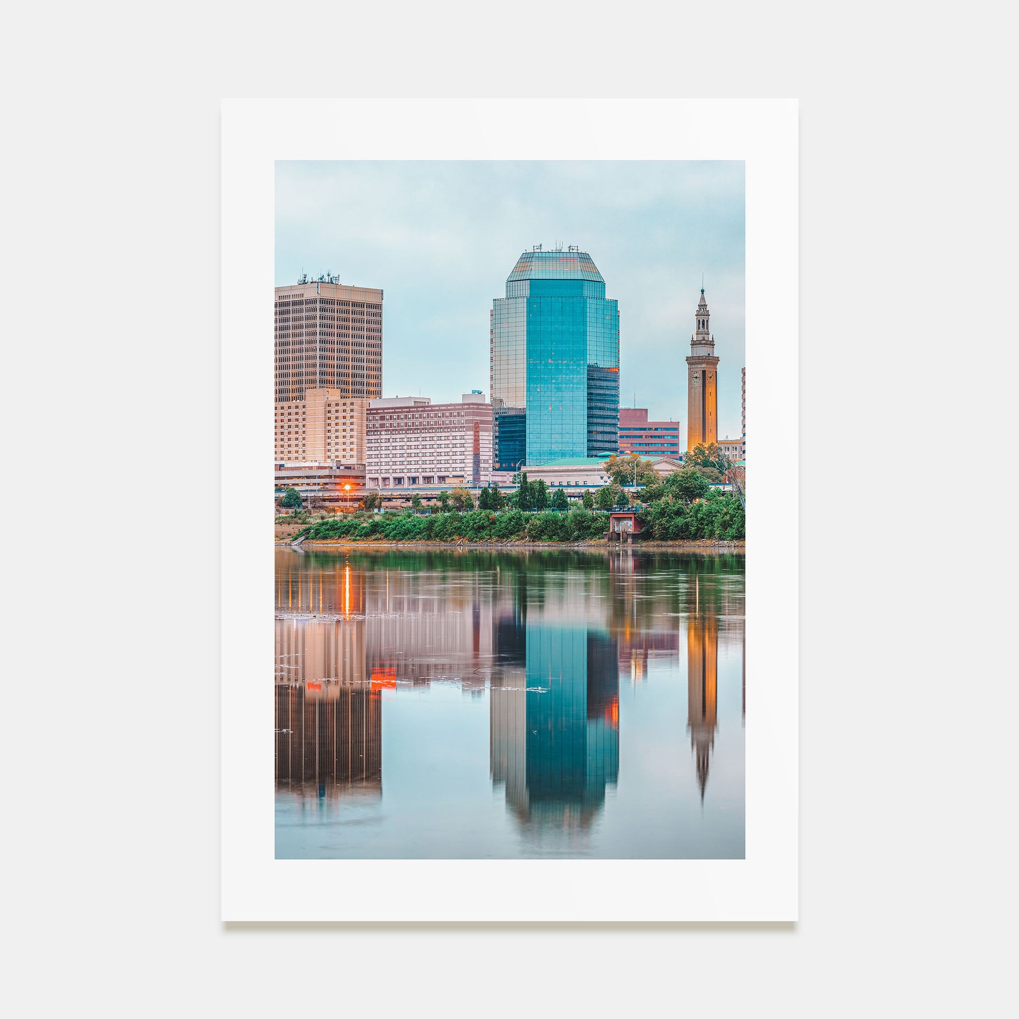 Springfield, Massachusetts Photo Color Poster