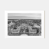 St. Augustine Landscape B&W Poster