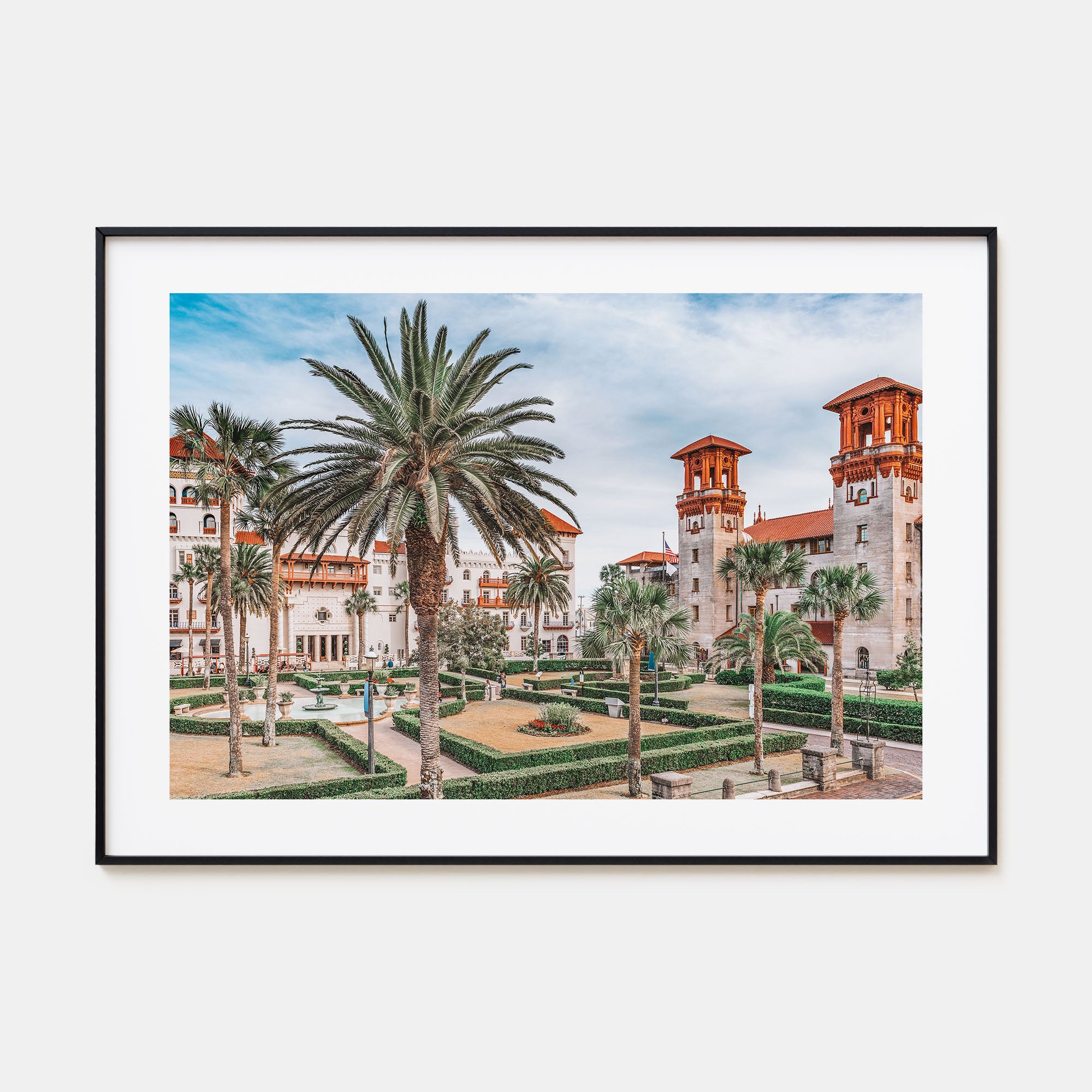 St. Augustine Landscape Color Poster