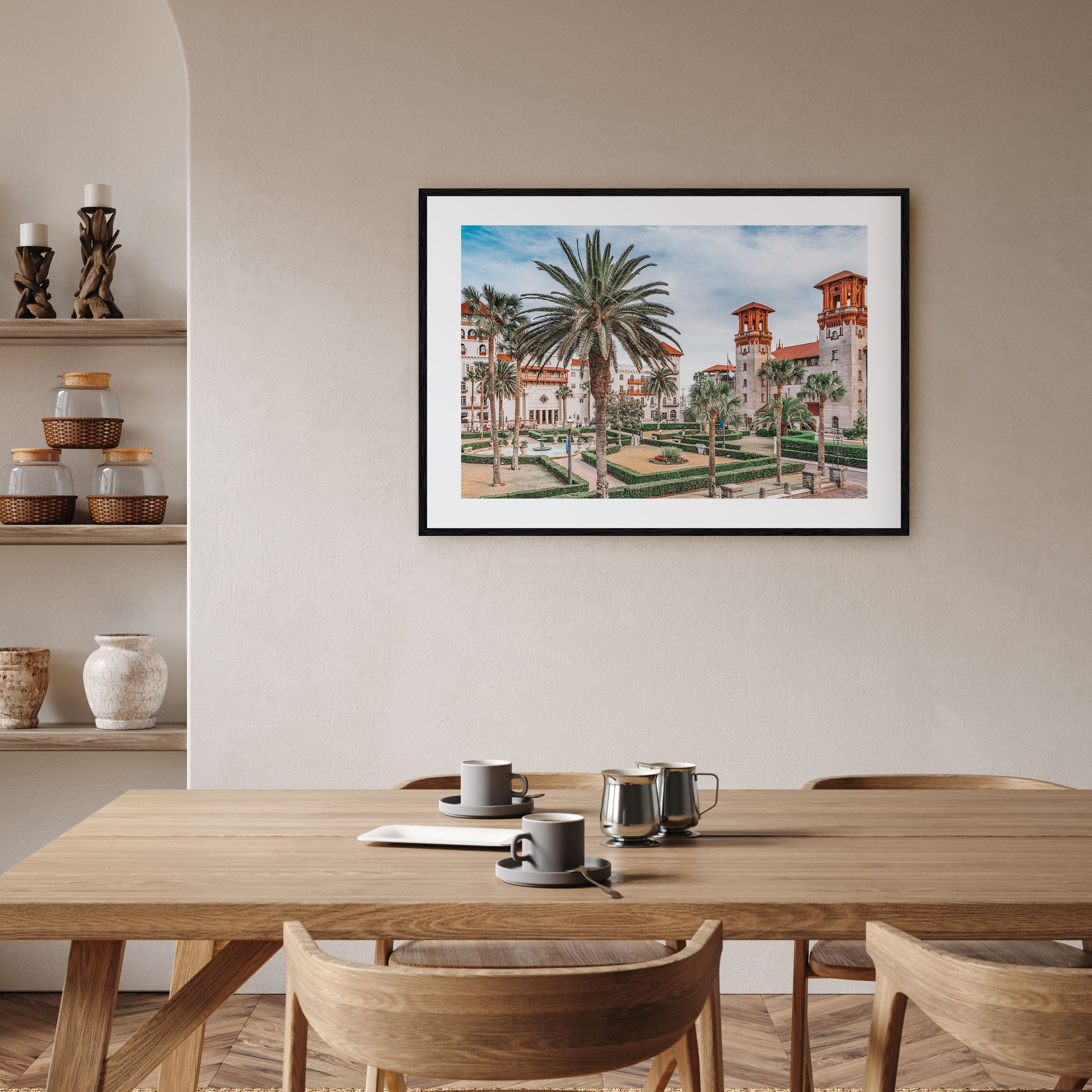 St. Augustine Landscape Color Poster