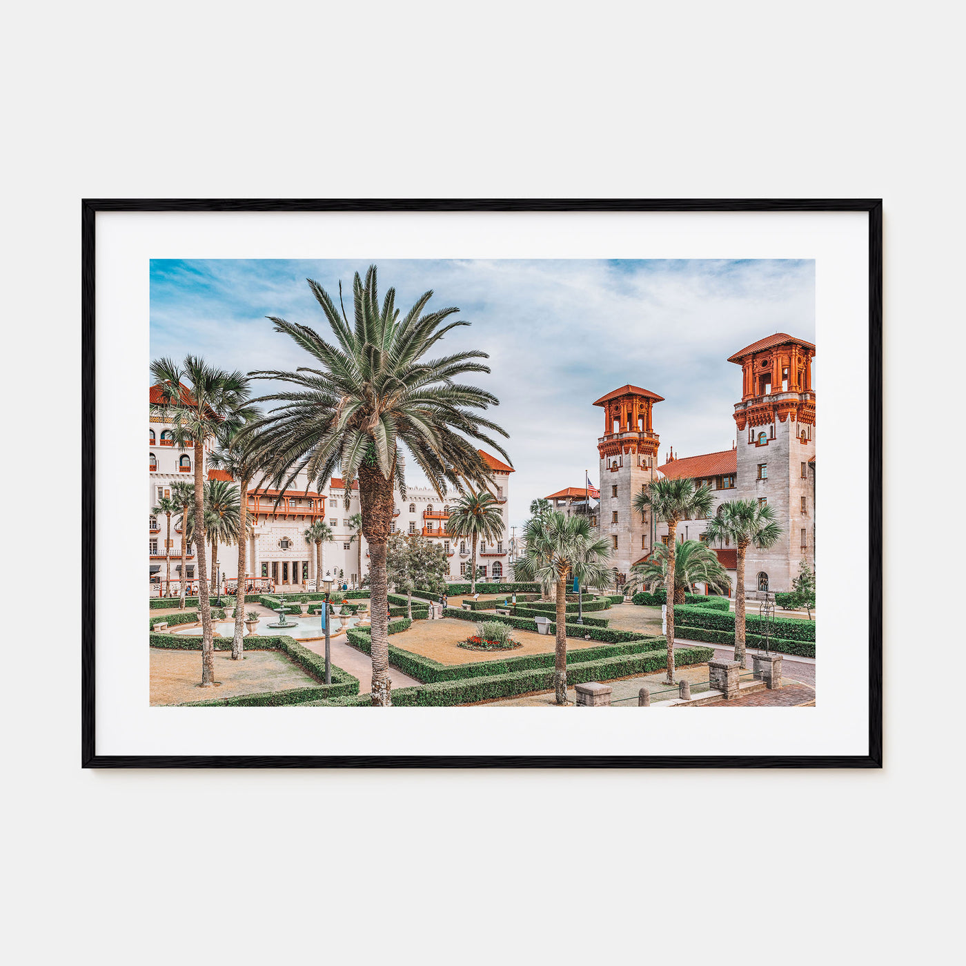St. Augustine Landscape Color Poster