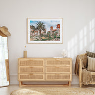 St. Augustine Landscape Color Poster