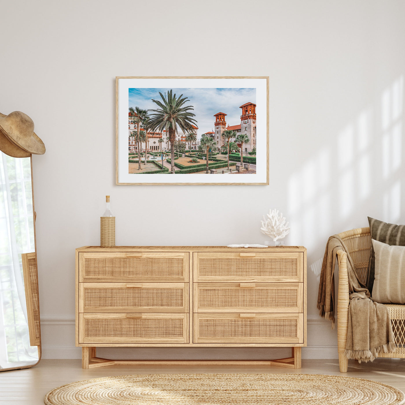 St. Augustine Landscape Color Poster