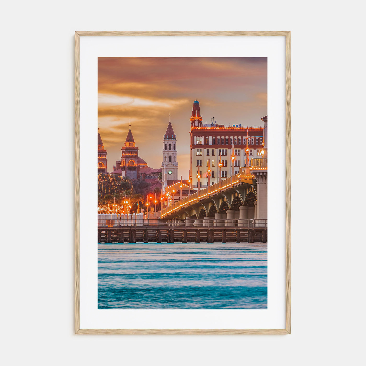 St. Augustine Photo Color No 2 Poster