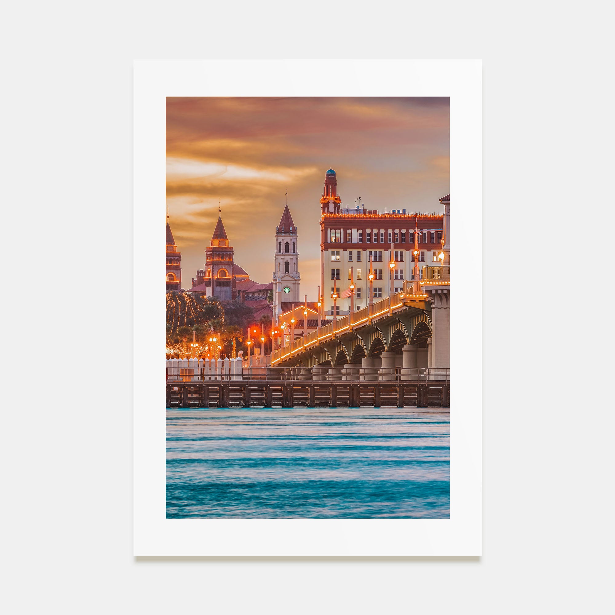 St. Augustine Photo Color No 2 Poster