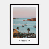 St. Augustine Portrait Color Poster